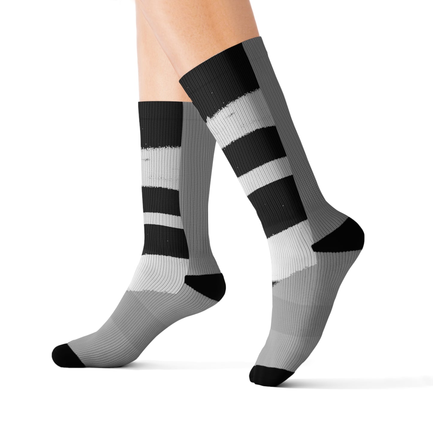 Fun Black and Grey Socks