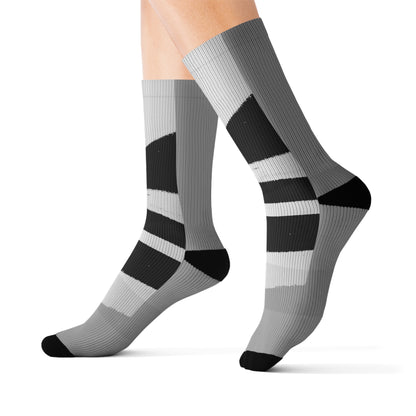 Fun Black and Grey Socks