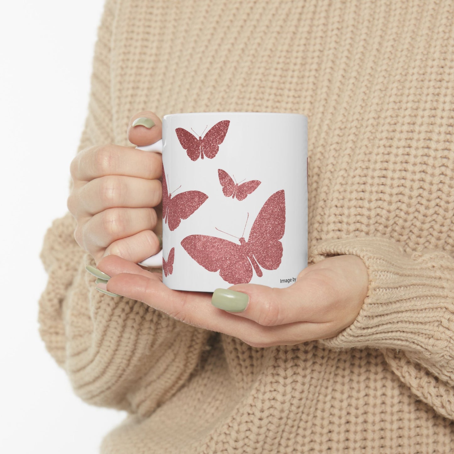 Butterfly Ceramic Mug 11oz