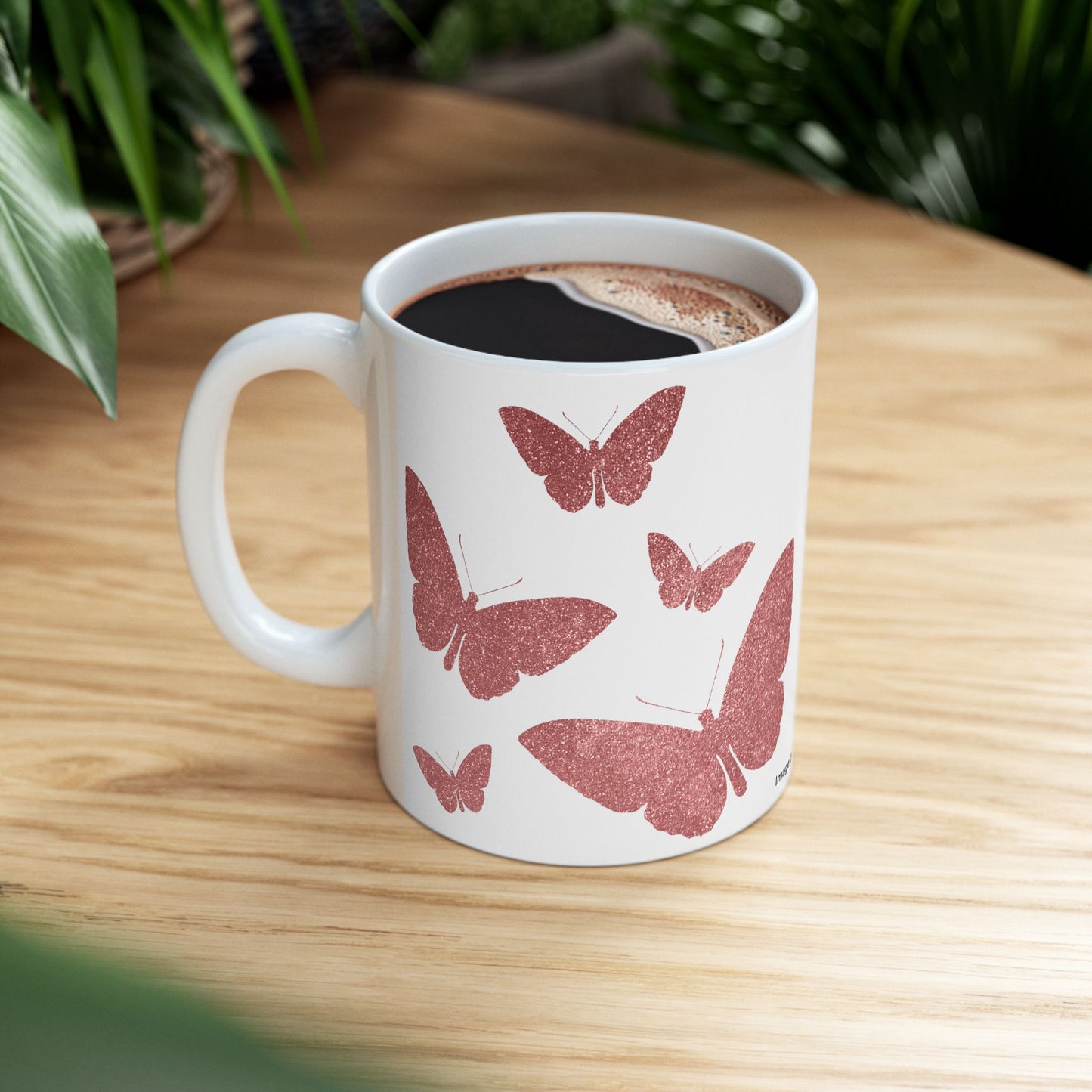 Butterfly Ceramic Mug 11oz