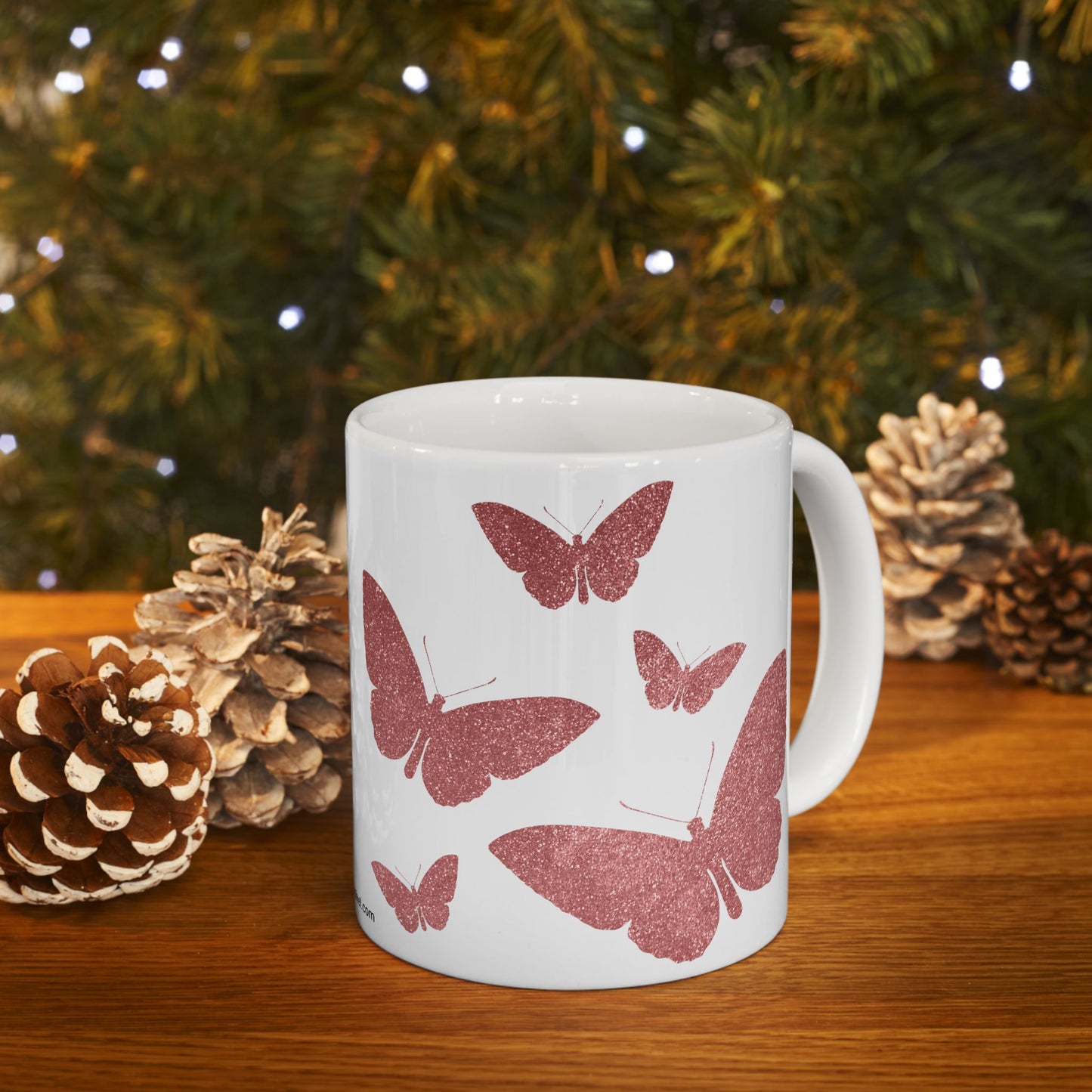 Butterfly Ceramic Mug 11oz