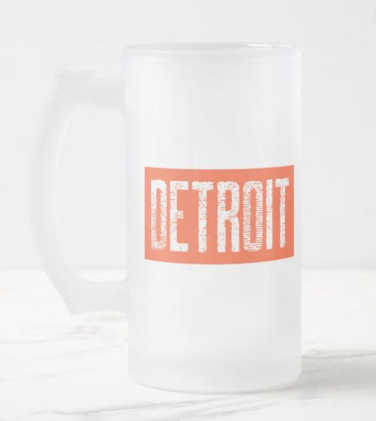 Detroit Frosted Mug